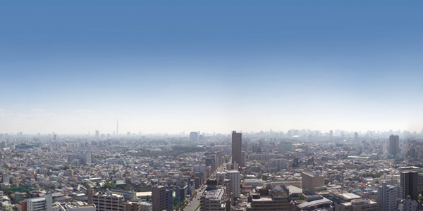 Features of the building.  [Fall in love with the sky. Still no one knows the sky, waiting] Located in a residential area, If the views of the downtown area from the Tower of Kita Ward, the highest layer, TOKYO Ya wrapped in the morning of fresh sunlight, It spreads open-minded views, such as sparkling beauty and Kana night view. (Southeast ~ South view photos) ※ The property will rank with the best in the apartment, which is sale in North Ward. (August 2011. Tokyo Fire Department statistics manual, From MRC data)