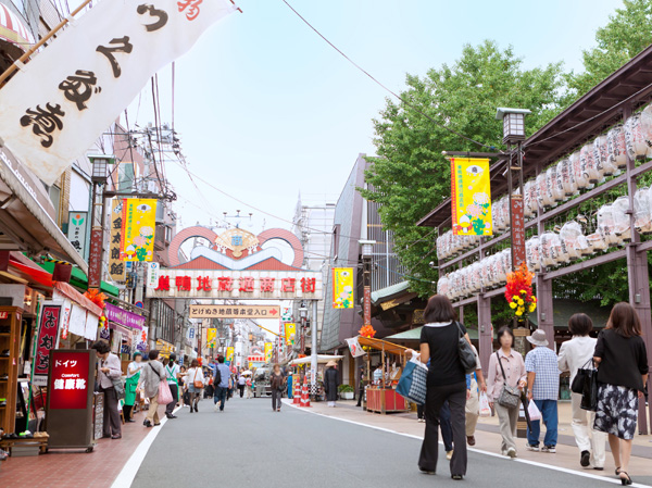 Surrounding environment. Sugamo Jizo shopping street (about 840m ・ Distance to walk 11 minutes) about 200 things store within walking Sugamo Jizo shopping street to enter one's eaves. Convenience is of course, Soothing humanity is attractive spot. It is fair for each of the events and three times a month of the season, Crowded in the spectators many stalls.