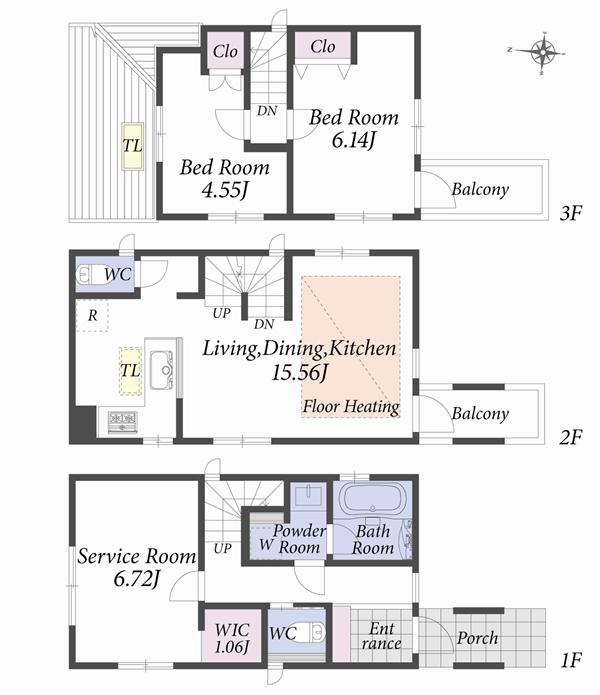 Floor plan A Building