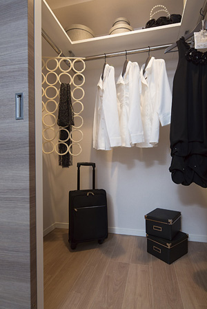 Interior.  [Walk-in closet] (Except for some type)