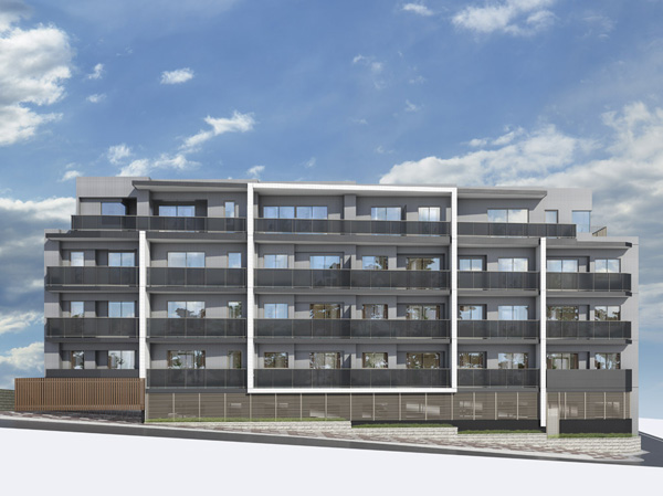 Shared facilities.  [Exterior - Rendering] Wrapped in dazzling green, Forget that snuggle in moisture full of the natural environment is a Tokyo, Enveloping silence, Living environment blessed. Envy of the land suitable for exactly fulfill the life style that the ideal. Shining lifestyle from this peaceful streets to be healed mind in the expression of the four seasons, Beautiful life begins. (Same as on the left.)