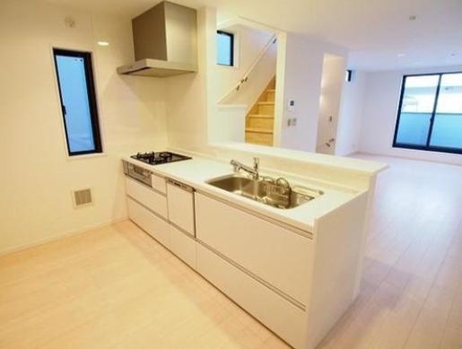 Living. Living the company's construction ・ Kitchen photo