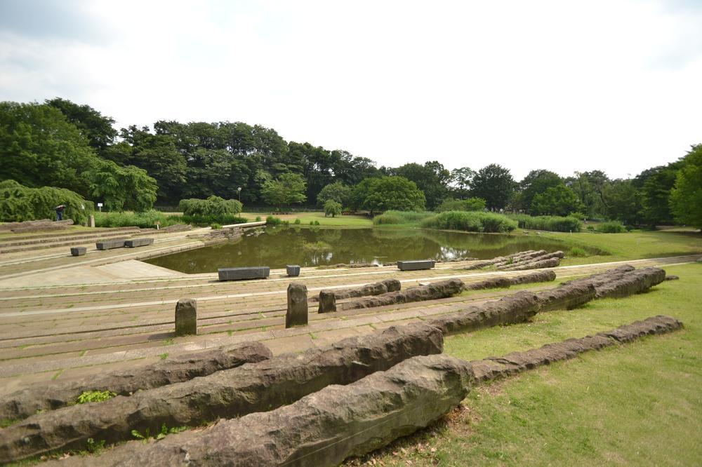 park. Jinshan parkland 400m
