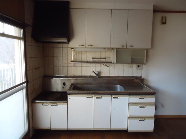 Kitchen. Kiyose Daida housing 8 Building Kitchen