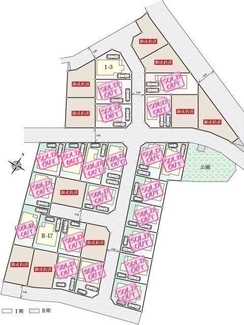 Compartment figure. Kiyose Nakazato 4-chome compartment view