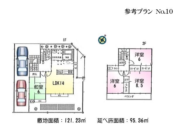 Compartment figure. Kiyose until elementary school 640m