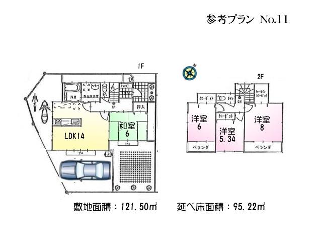 Compartment figure. Kiyose until elementary school 640m