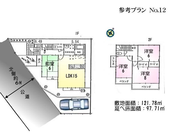 Compartment figure. Kiyose until elementary school 640m