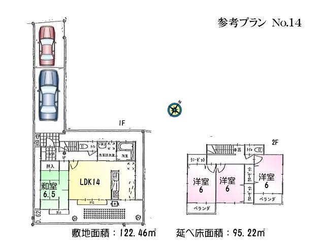 Compartment figure. Kiyose until elementary school 640m