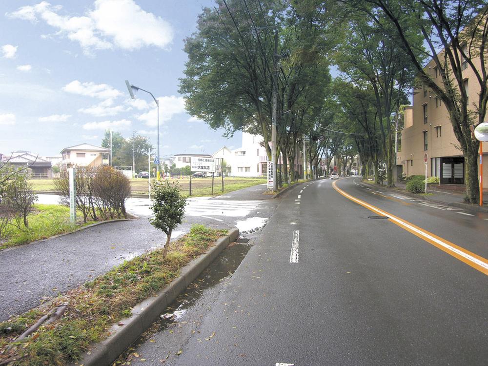 Local photos, including front road. Contact road situation (October 28, 2013) Shooting