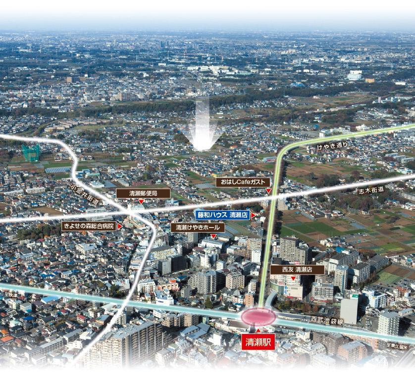 Other. Aerial photo of the peripheral Nakazato