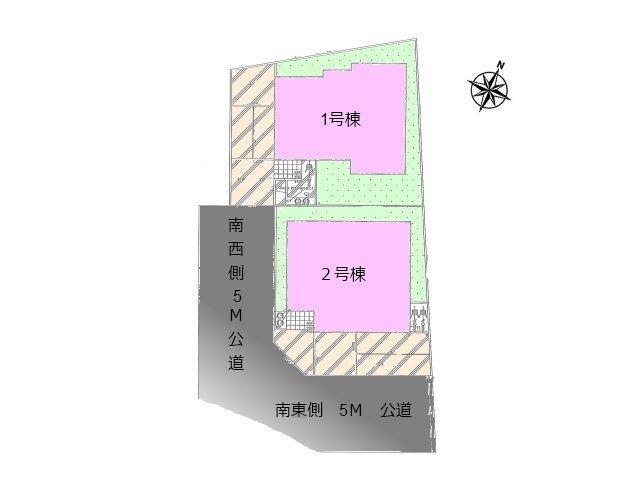 The entire compartment Figure. Kiyose Nakazato 6-chome compartment view