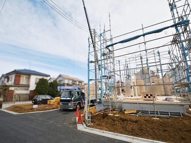 Local photos, including front road. Kodaira Onuma-cho 5-chome, site landscape