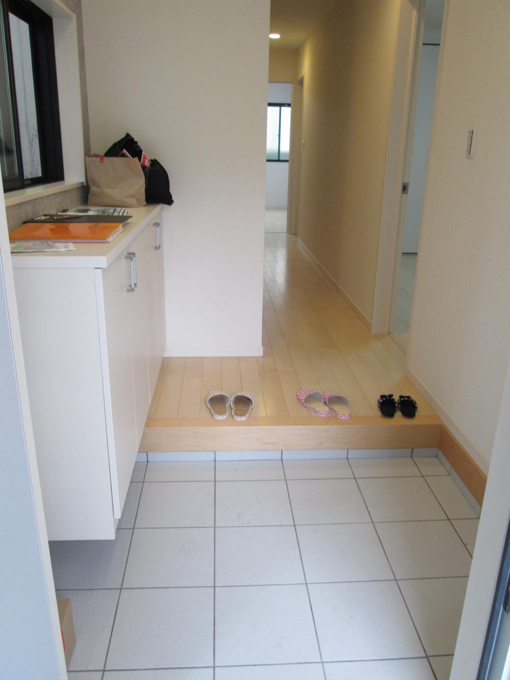 Entrance. B Building entrance