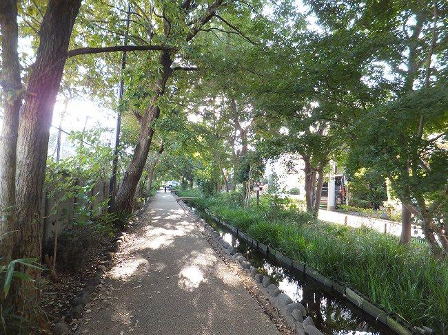 park. Nobidome to green space 688m