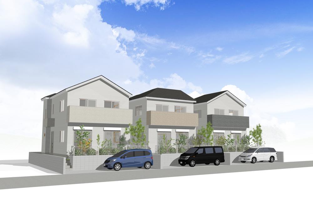 Rendering (appearance). (1 ・ 2 ・ 3 Building) Rendering <remaining 1 Building, Is Building 2>