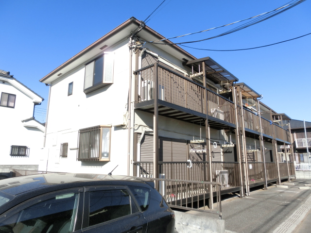Building appearance. A quiet residential area