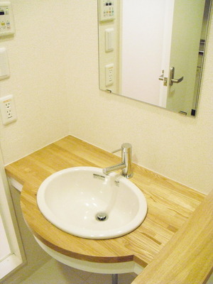 Washroom. Wash basin
