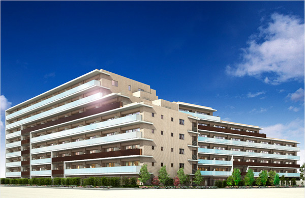 Features of the building. Southeast Exterior - Rendering