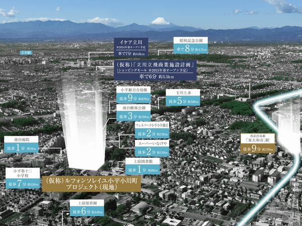 Aerial photo ※ Which was subjected to some CG work in the photo of the 2013 November shooting, In fact a slightly different.