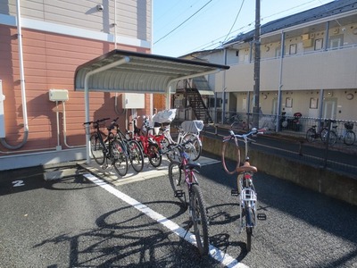 Other common areas. Covered parking lot