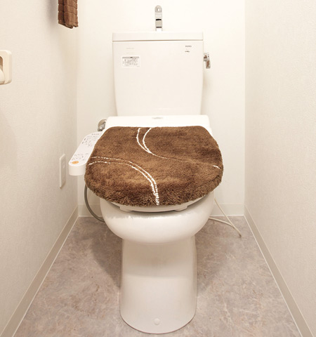 Toilet.  [Shower toilet] Also includes a deodorizing function, Hygienic and comfortable to use adopted the exhilarating hot water cleaning function with toilet seat.