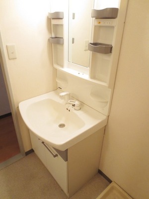 Washroom. Independent wash basin