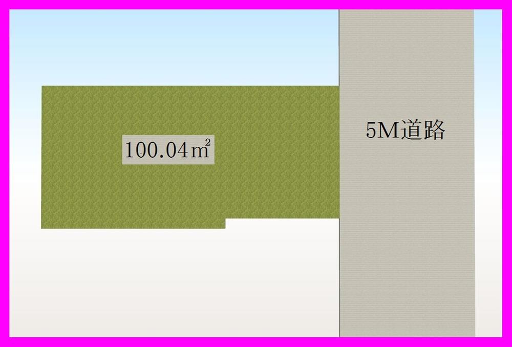 Compartment figure. Land price 29 million yen, Land area 100.04 sq m
