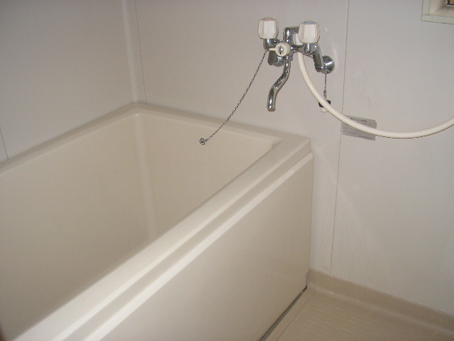 Bath. Clean water around.