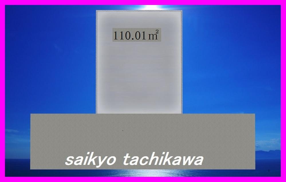 Compartment figure. Land price 35,300,000 yen, Land area 110.01 sq m compartment view