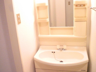 Washroom. Independent wash basin