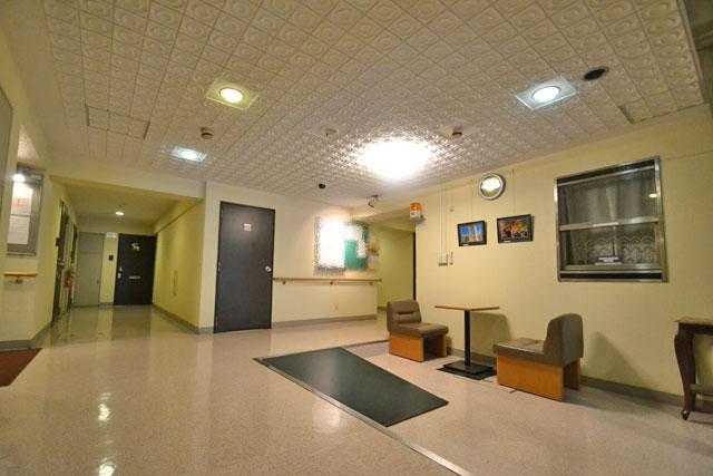 Entrance. Common areas