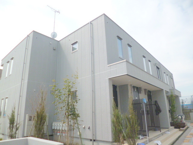 Building appearance. New construction It is a quiet residential area