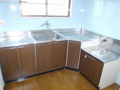 Kitchen. L-shaped kitchen