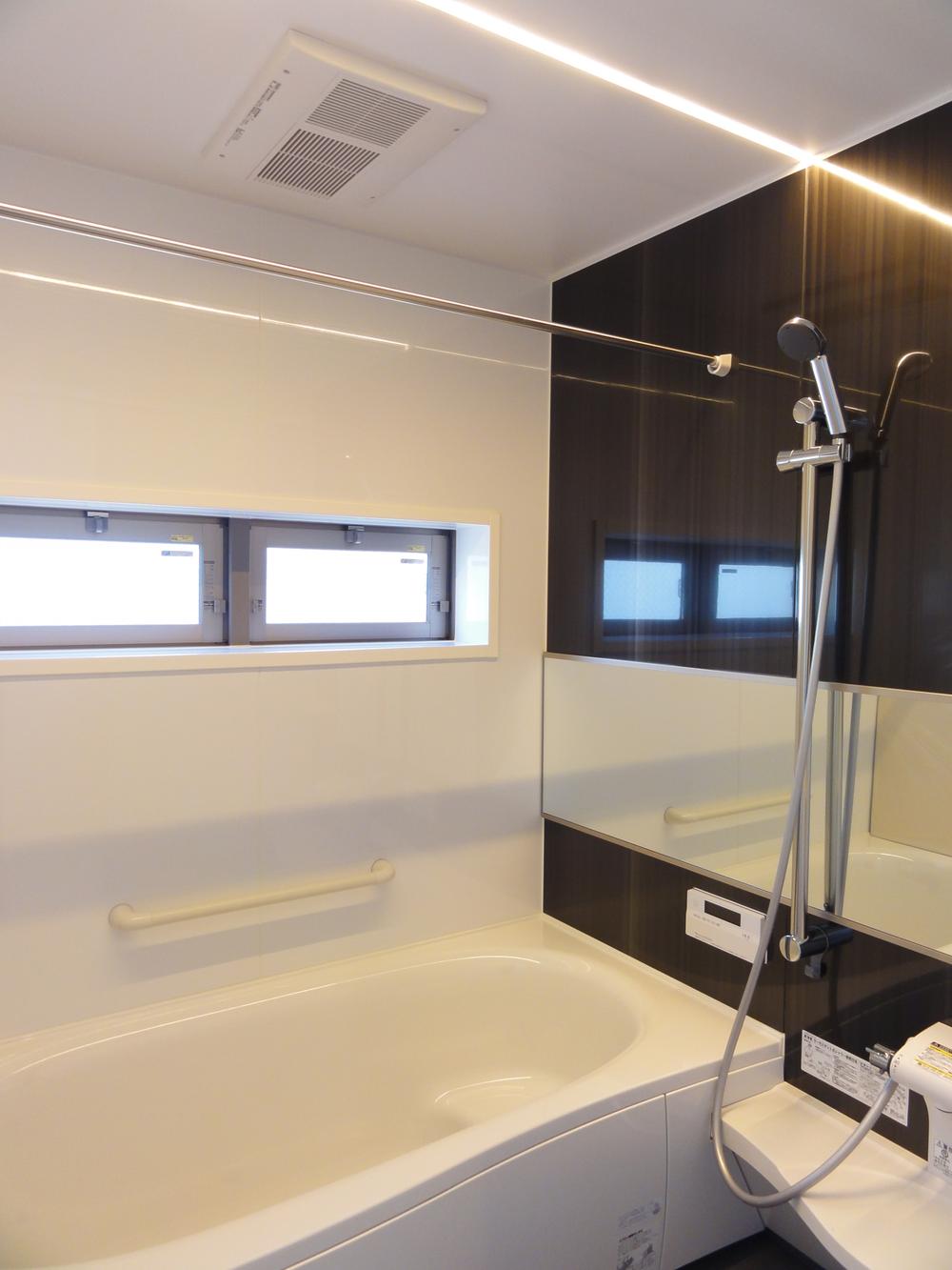 Bathroom. With bathroom dryer