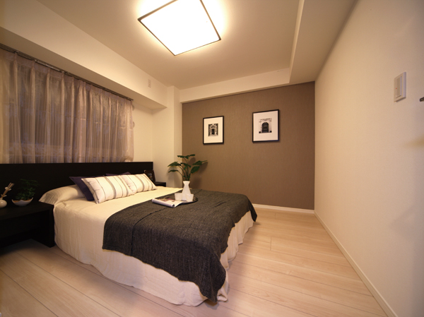 Interior.  [Western-style (1)] Bedroom to spend a relaxing time in a private space to richly produce a time of relaxation.