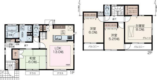 Building plan example (floor plan). The entire compartment Figure