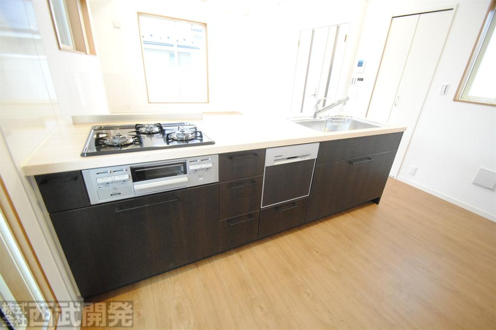 Other Equipment. B Building artificial marble counter kitchen dishwasher ・ With water purifier ・ Slide storage