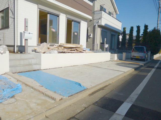 Parking lot. Building 2 of the car space