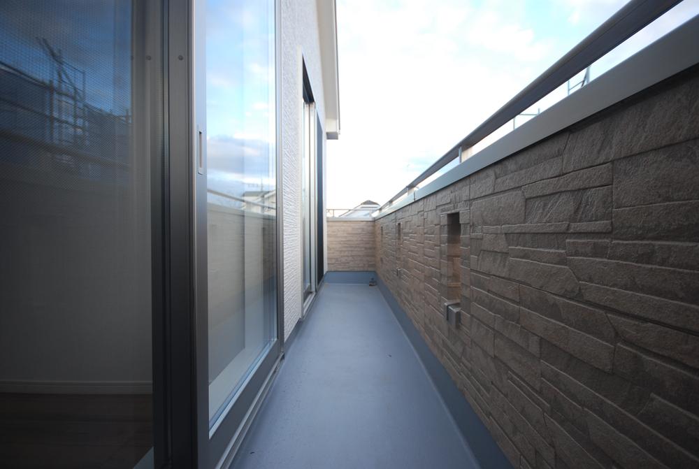 Balcony. Local shooting