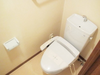 Toilet. With Washlet