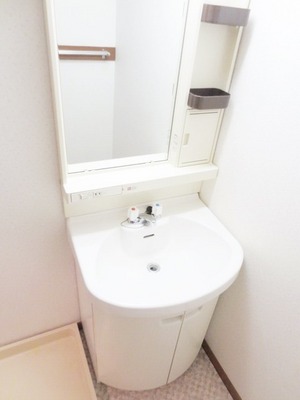 Washroom. Independent wash basin