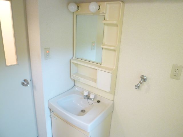 Washroom. With vanity