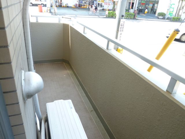 Balcony. Also dry well laundry with a veranda