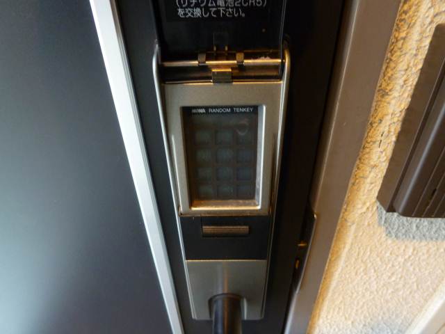 Entrance. Safe touch panel