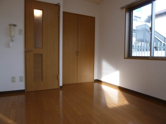 Living and room. Living as seen from the window