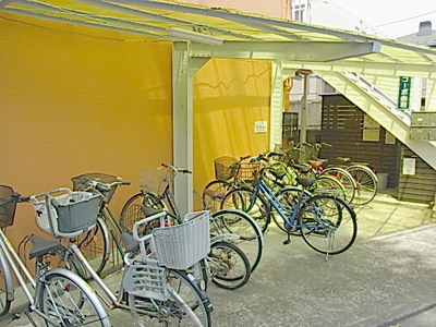 Other common areas. Covered parking lot