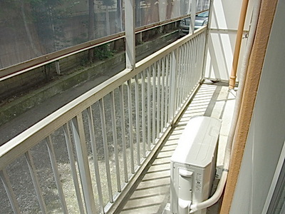 Balcony. Sunny balcony