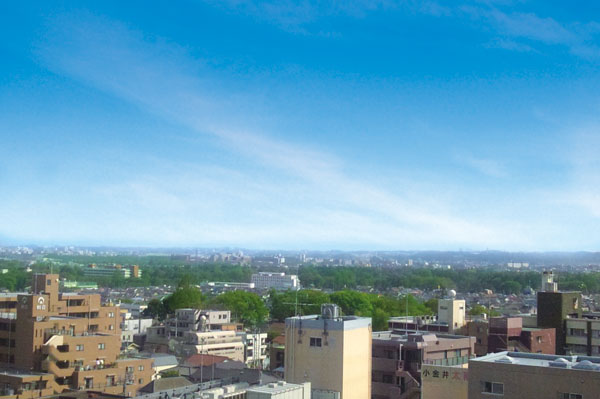 Other. Pleasant the sun light and wind, Panoramic view gives us a sense of open to the living. (View photo ※ In fact a somewhat different in that has been subjected to some CG processing to view photographs taken from the local 11th floor equivalent to September 2013)