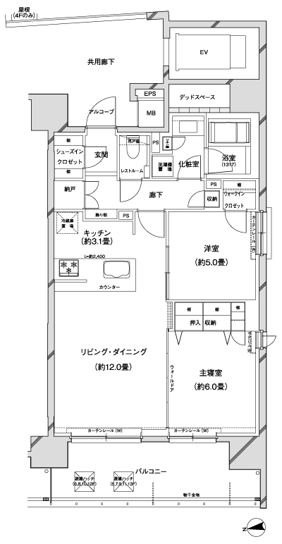 Floor: 2LDK + WIC + SIC, the occupied area: 63.52 sq m, Price: 42,980,000 yen ・ 44,880,000 yen, now on sale